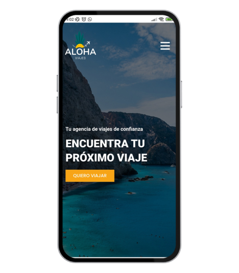 Mockup de Diseño Web Mobile